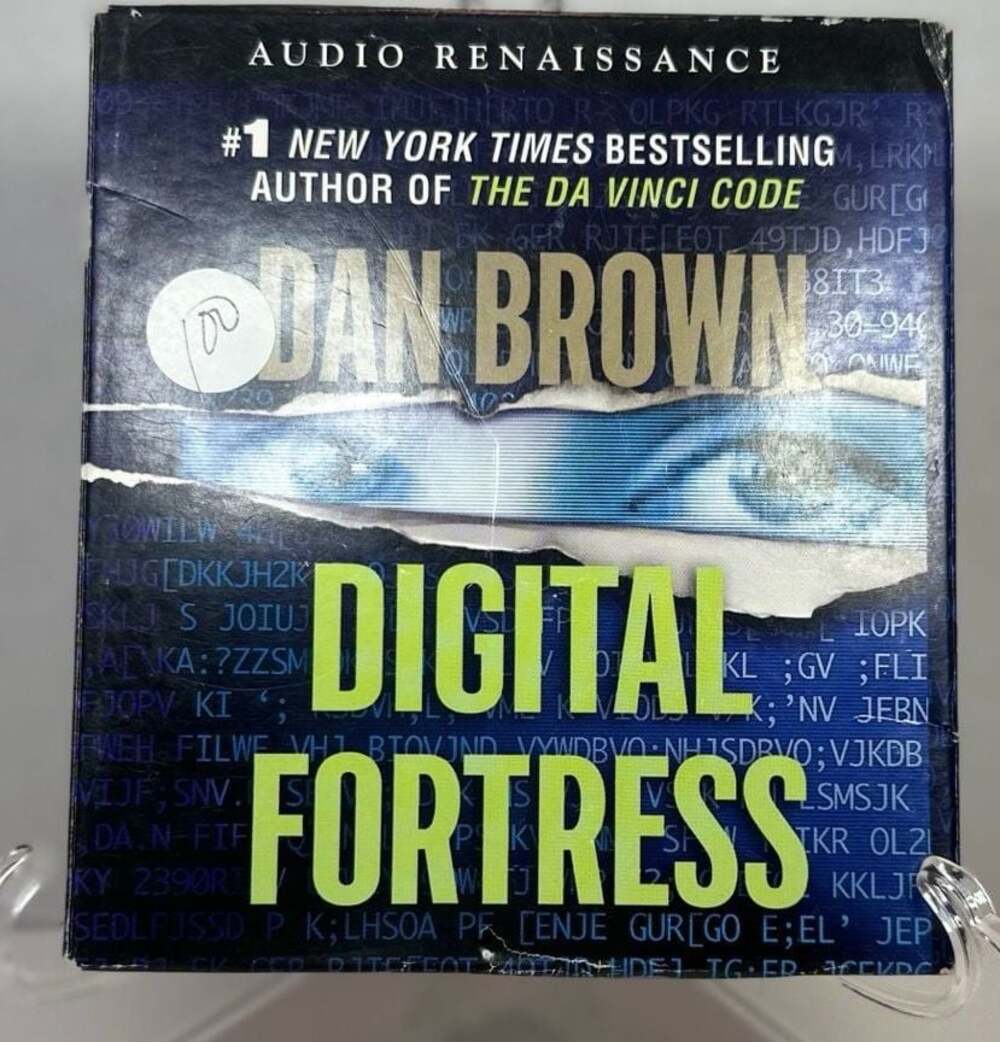 Dan Brown Digital Fortress Abridged 5 CD Audiobook Audio Renaissance